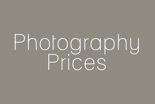 Photography Prices